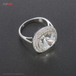 انگشتر کریستال مدل اعتبار سفید - Image 4
