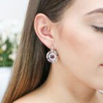 گوشواره کریستال الیوروبر مدل سیاره - Image 4