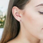 گوشواره کریستال الیوروبر مدل چنگ - Image 3