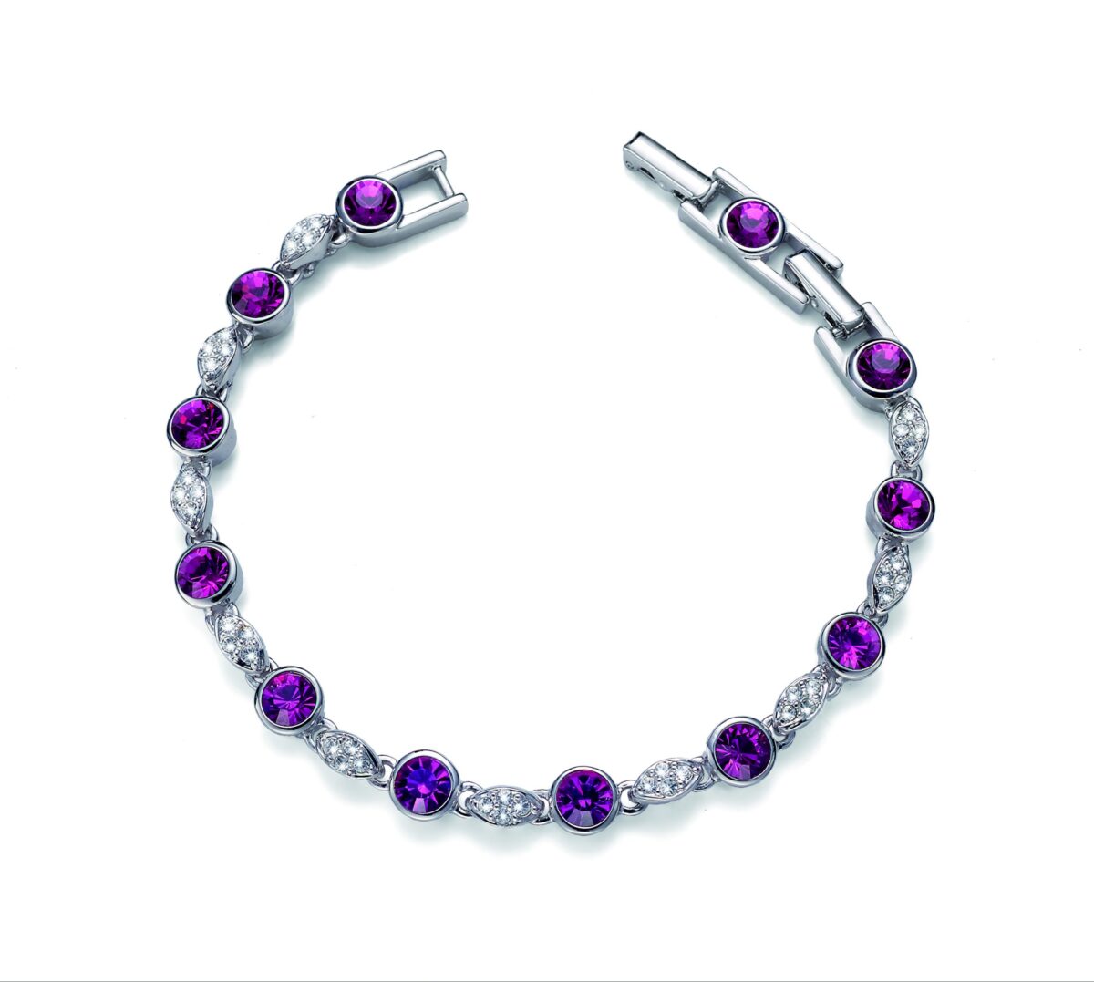 دستبند کریستال مدل فاصله - Image 2