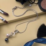 آویز کریستال مدل ترکیب مروارید - Image 3